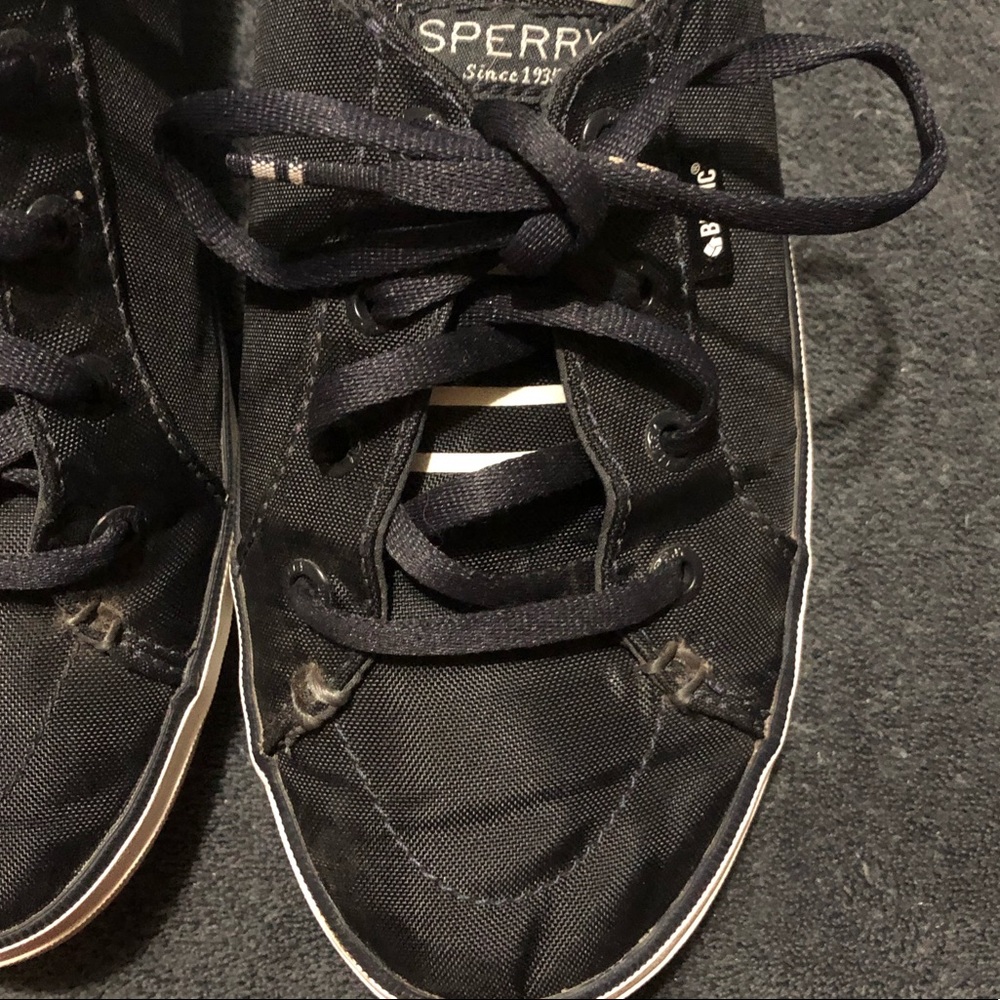 Sperry | Casual Navy Blue & White Boat Shoes - Picture 2 of 13